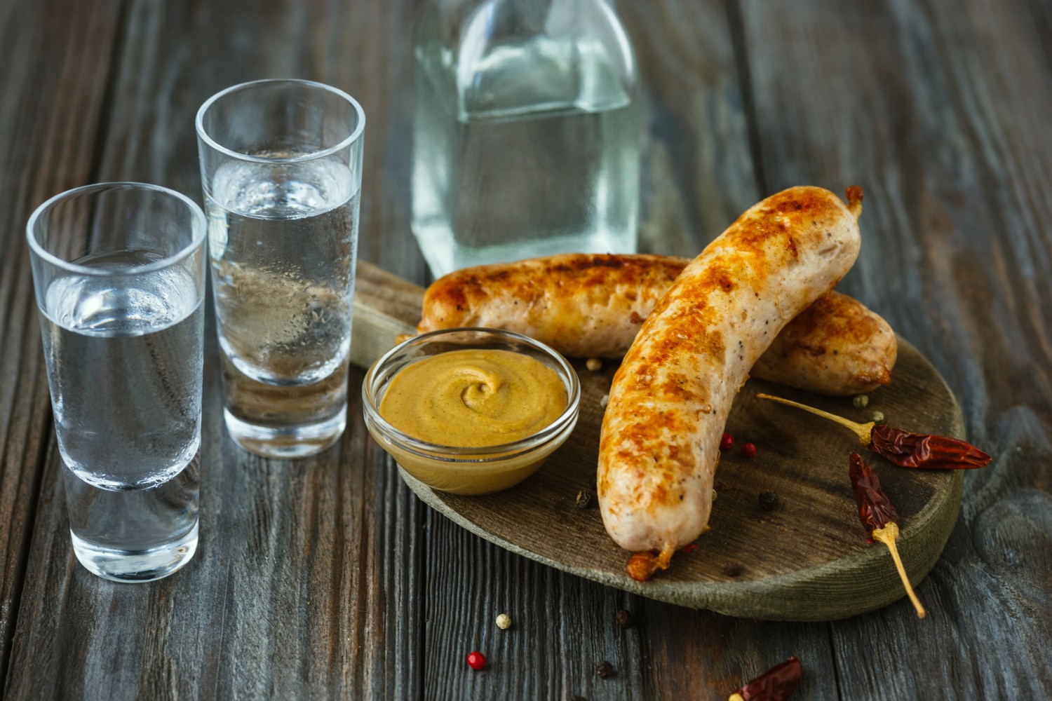 saucisse-la-moutarde-polenta-compotee-aux-choux